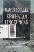 Kamus Populer Kesehatan Lingkungan