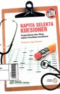 Kapita Selekta Kuesioner: pengetahuan dan sikap dalam penelitian Kesehatan