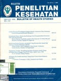 Analisis senyawa O6-metilguanin dengan metode voltammetri pulsa diferensial / Buletin penelitian kesehatan = buletin of health studies